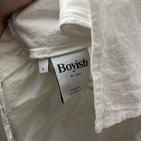 Boyish By Her Romeo Puff Sleeve Wrap Blouse - Picture 10 of 15